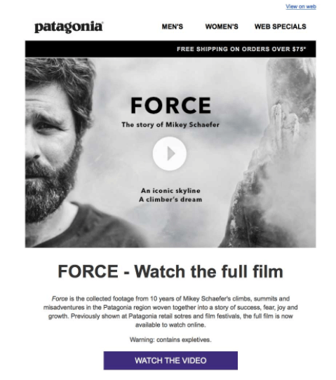 patagonia-video-email-example