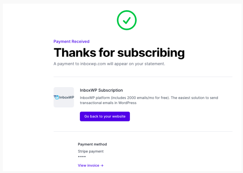 subscribing InboxWP